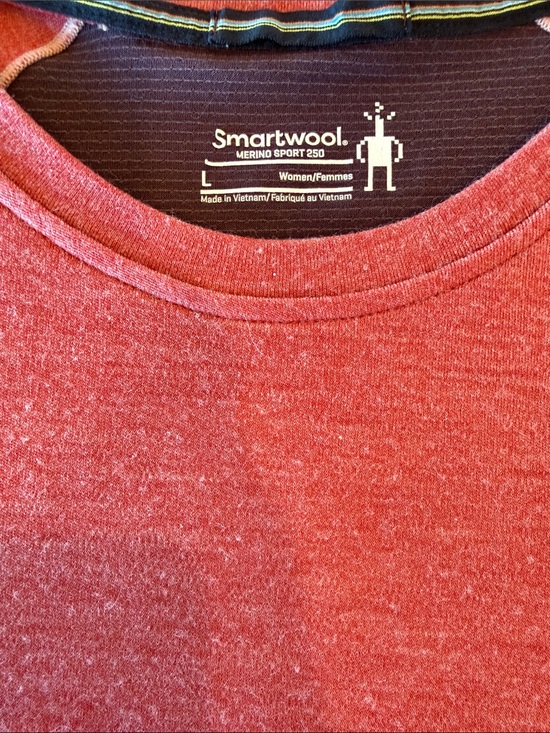 Smartwool Sweaters - Smartwool Women’s Heathered Orange Crewneck Sweater